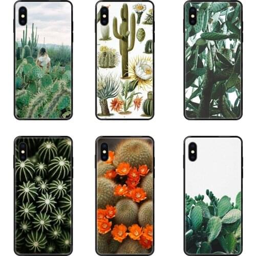 Cacti Black Soft TPU Capa Cover Case For Samsung Galaxy A70 A71 A70E A5 A6 A7 A8 A10 A10S A20 A20S A20E A21S A30S A40 A50 Precio