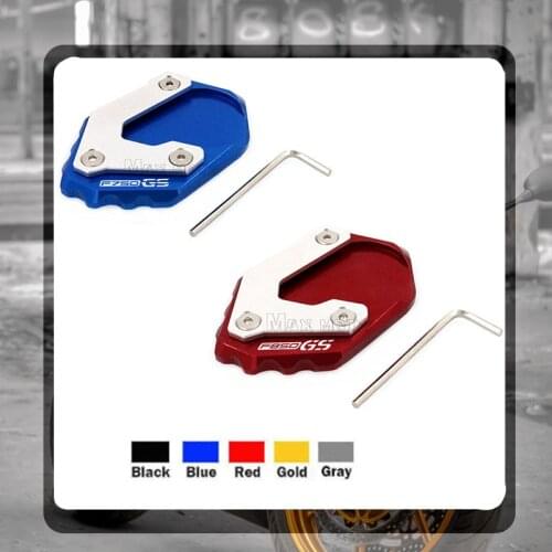 For BMW F850GS F750GS F850 F750 GS F 850 750 2018 2019 Motorcycle Kickstand Foot Side Stand Extension Pad Support Plate