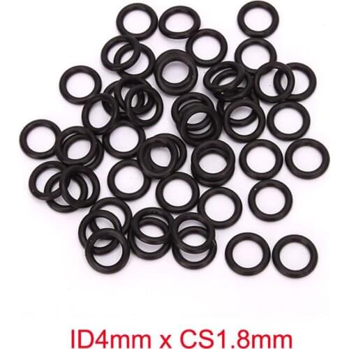 ID4mm x CS1.8mm NBR rubber o ring seal oil resistant gasket