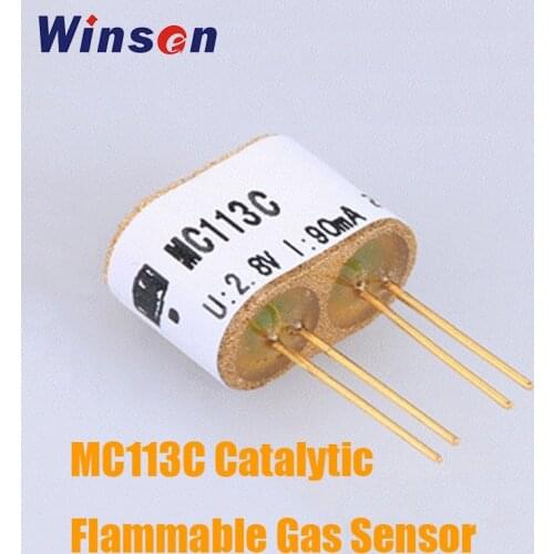 10PCS Winsen MC113C Catalytic Flammable Gas Sensor Good Sensitivity To Methane In Wide Range Long Lifespan