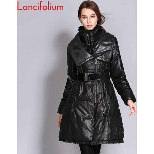 Женские зимние парки Lancifolium China At AliExpress