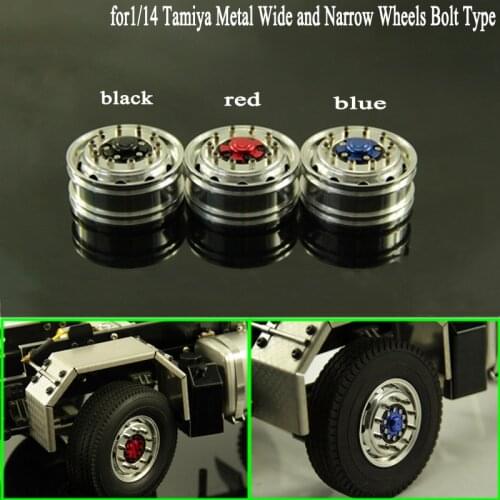 Metal Wheel Threaded Upgrade Ring Steel for 1/14 Tamiya RC Truck Car SCANIA VOLVO FH12 FH16 ACTROS 3363 1851 AROCS MAN TGX Diy