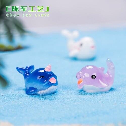 Cute Miniature Sea Animal Model Humpback Whale Hammerhead Shark Dolphin Oceans World Marine Fishes Mini Figurine Figure Toys