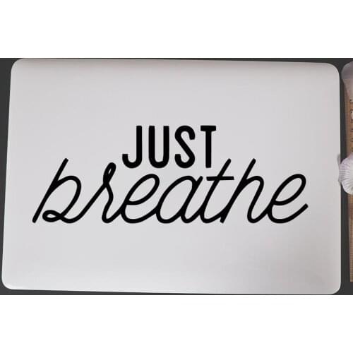 Laptop sticker Interesting text Vinyl Sticker Pvc Decal Stickers For Surface Pro 6 laptop Skin