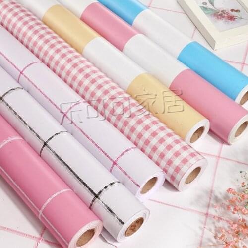 New PVC Wall sticker creative bedroom warm room small fresh wall paper self-adhesive girl dormitory wallpaper