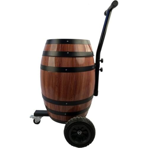 New Product 2021 Ice Bucket Wooden Barrel Wine Cooler Portable Cooler Box Tops Seller Camping Cooler Box