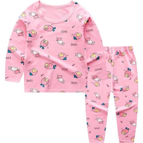 ZWF1222 Clothing Toddler Boy Clothes New Spring And Autumn Long-Sleeved Round Neck Sports Sweater Pants Clothes For Boys Girls