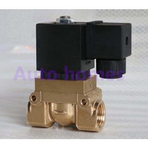 50bar high pressure high temperature solenoid valve 1/2 BSP 24V DC AC220V Orifice 12mm NC 5404-04 pilot brass valve