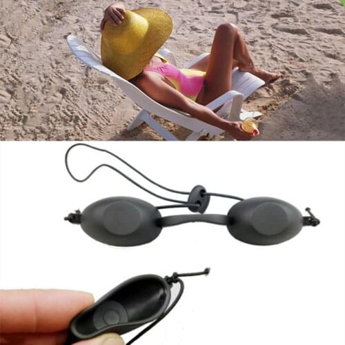 Sunscreen Black Beach Rest Relax Eyepatch Sunglasses Tanning Protective Eyewear Eye Laser Light Safety Protection Goggles