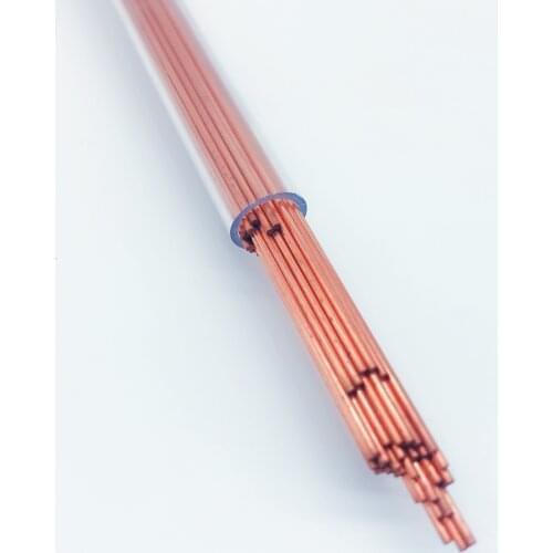 ART.230308 Copper Electrode Tube Single Hole 0.8/0.9/1.0*400mm 50pcs/lot