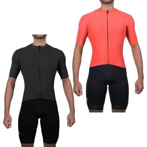 BLACK SHEEP CYCLING EURO COLLECTION REFLECT SHORT SLEEVE JERSEY SUIT Black bib shorts MTB riding wear ropa ciclismo hombre