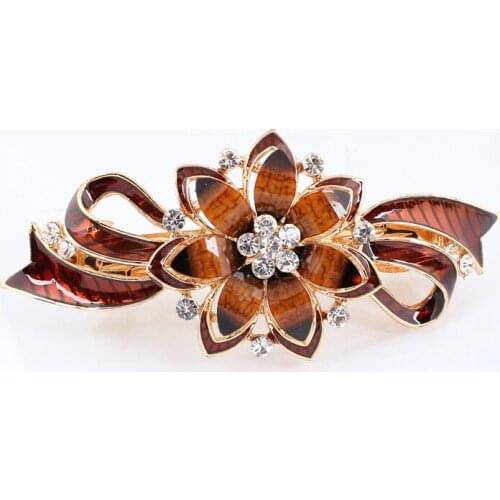 1PC fashion crystal hair clip crystal hair pins girl wedding hair pins hair accessories