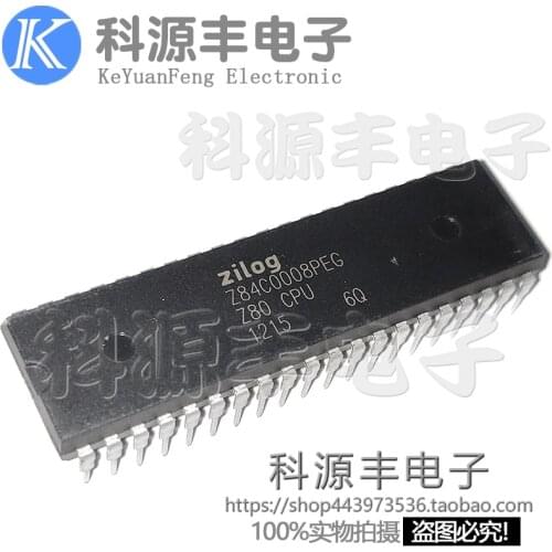 100% New&original Z84C0008PEG Z84C0008 DIP-40 Z80 CPU In Stock