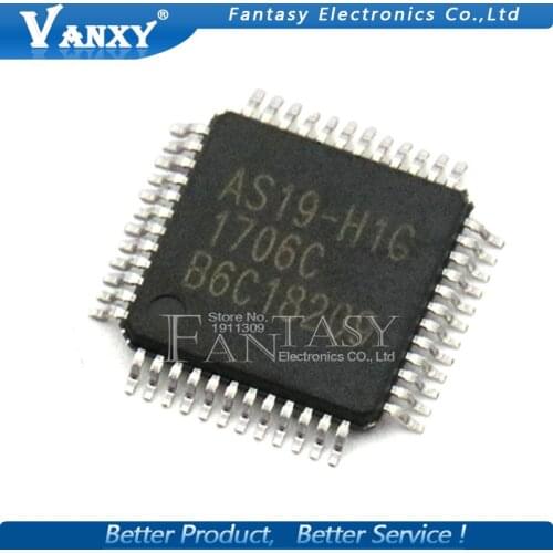 2pcs AS19-H1G AS19-H1 AS19-H AS19 19 QFP-4