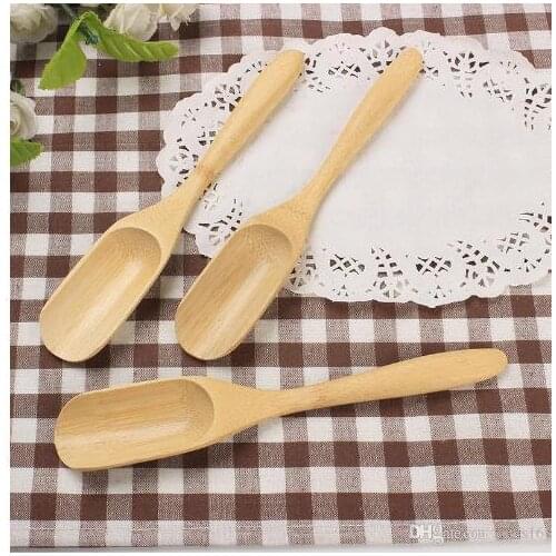 Bamboo tea scoop spoon tea tool coffee spoon handy tools Coffee Tea Leaves Spoon Holder Teas Scoops DHL SN3807