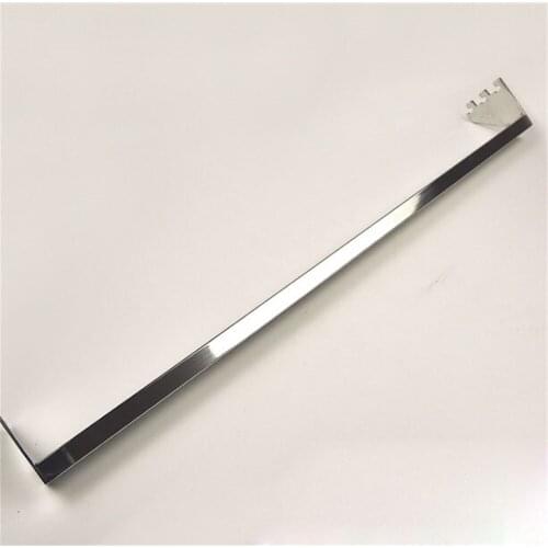 60cm Stainless steel Garment store clothing rail shelf mounted coat hanging rod shelf support bar Bracket holder square bar