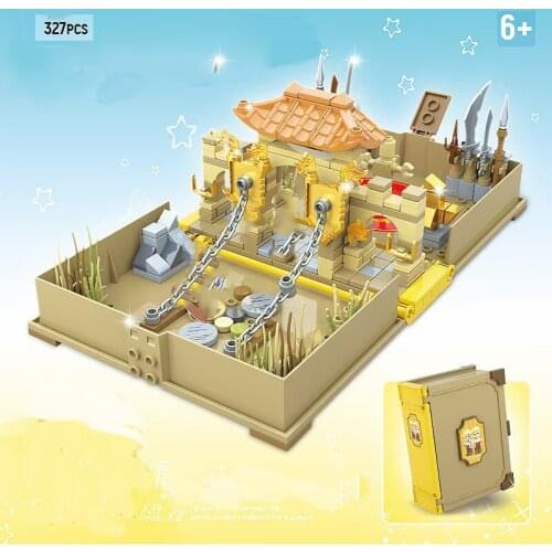 City Creator Series Competition Ground Weapon Accessories Boy Collection Building Block Book Toys Christmas Gifts