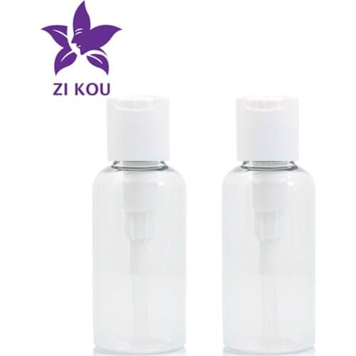 High-end hot-selling low-cost travel 1PCS 80ml Plastic cream bottle with Screw cap Travel Size factory outlets Free Shipping