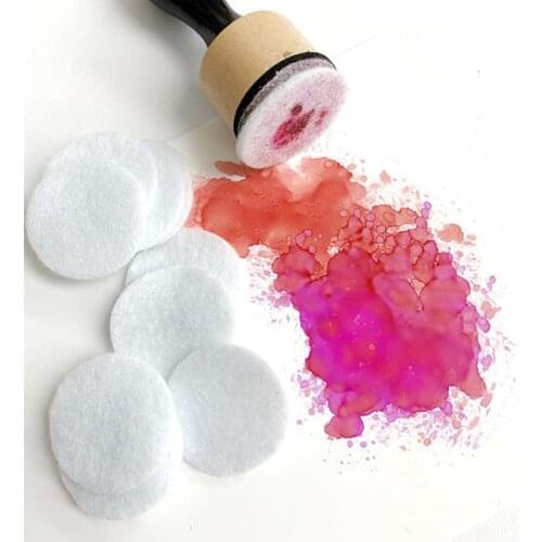 Mini Applicator Felts Alcohol Ink Tool for DIY Crafts Applying Alcohol Inks Scrapbooking Cards Decorations Making Tools