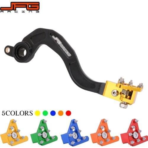 Motorcycle CNC Aluminum Rear Foot Brake Pedal Lever For SUZUKI RMZ250 RMZ-250 2007-2018 RMZ450 RMZ-450 2005-2007 RMZ 250 450