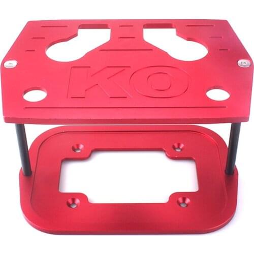 Polished Aluminum Billet Milled Hold Down Optima Red Yellow Battery Bracket Tray