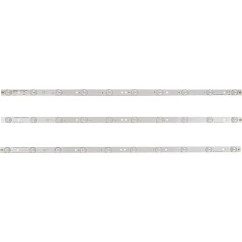 LED backlight strip bar 10 lamp for Sanyo 32" TV 32CE561LED 3BL-T6324102-006B 005B 020B 019B 015B HK315LEDM DWM32H1Y1 LC315TU3A