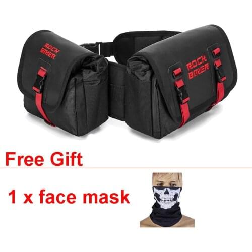 Waist Bag Sets Waterproof Alforje Sacoche Maleteros para Moto Bag Borsa Moto Sakwy Motocyklowe Mochila Motocicleta ROCK BIKER
