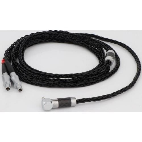 Preffair Hi End Silver Plated Headphone Cable Earphone Cable Upgrade Cable For HD800 HD800S HD8XX Headphone audio hifi cable