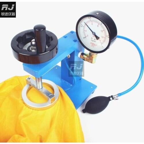 [clothing textile resistance to hydrostatic tester] waterproof testing machine plastic bag winter clothes tent raincoat
