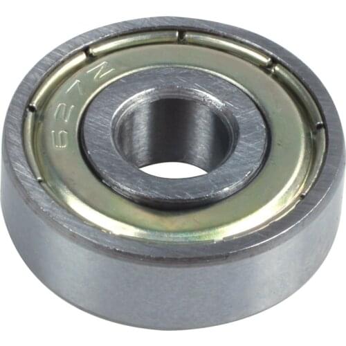 Deep groove ball bearing Silver Metal 627Z Deep Groove Ball Bearing 7mm x 22mm x 8mm used for electric motors, wheel bearings