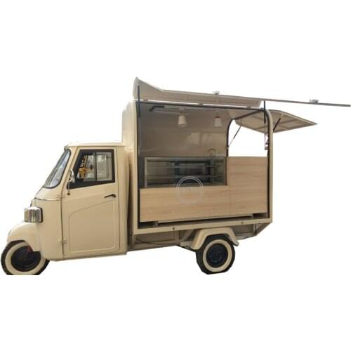 Adult Tricycle Festival Food Truck Mobile Bars For Wedding Party Events Piaggio Ape Coffee Beer Cart Vehicles