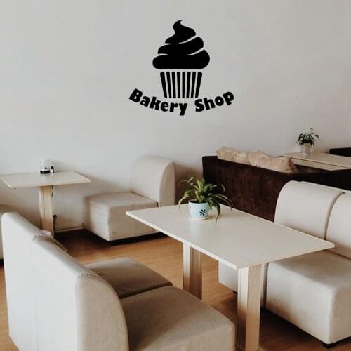 Creative Bakery Shop Wall Sticker Kitchen Wall Decal Home Decoration Wallpaper For Kitchen Bakery Shop Vinyl Art Mural ov674