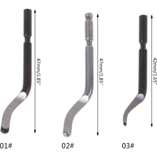 10PCS Rapid Steel Rotary Blade BS1010/BS1018/BK3010 Blade Aluminum Corner Crack Deburring Trimming Processing Tool