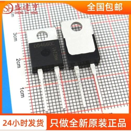 10Pcs/Lot IDH04SG60C D04G60C 4A 600V TO-220 SIC NEW Original In Stock