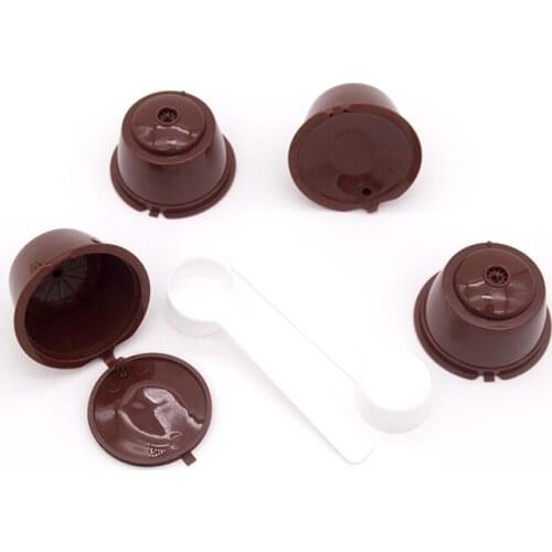 10pcs use Dolce Gusto Coffee Capsule Plastic Capsule Refillable Reusable Compatible with Dolce Gusto refill