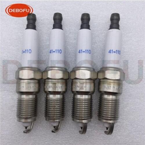 12621258 41-110 Iridium Spark Plugs For Buick LaCrosse Regal Cadillac Seville Chevrolet Captiva Sport Equinox Pontiac Solstice