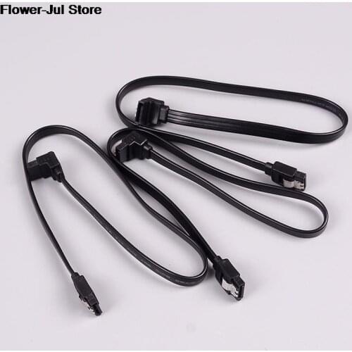 3pcs/set 40cm SATA 3.0 Cable SATA 3.0 III SATA3 6GB/s Data Cable Straight Cord SAS Cable Dual Channel Hard Drive Data Cable Hot