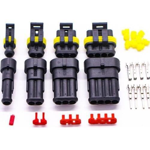 352PCS Waterproof Electrical Wire Connector Plug Terminals HID waterproof connectors with blade fuses kits