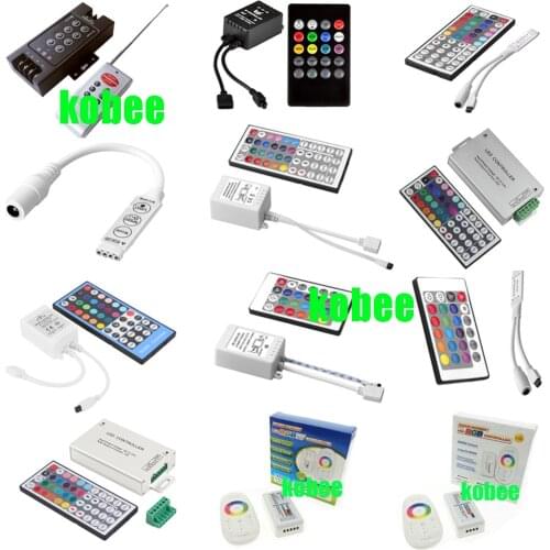 3Key 8Key 24Key 44 Key Music WiFi IR RF Remote Double Lines Controller For 3528 5050 RGB Led Strips