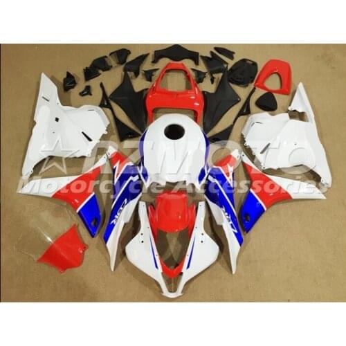 ACE KITS New ABS Injection Fairings Kit Fit For HONDA CBR600RR F5 2009 2010 2012 CBR600RR F5 09 12 White Red D9