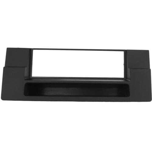 One Din Audio Fascia for BMW 5 Series E39 X5 E53 Radio CD GPS DVD Stereo CD Panel Dash Mount Installation Trim Kit Frame