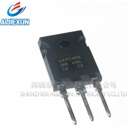 5Pcs IRG4PC40W G4PC40W TO-247 INSULATED GATE BIPOLAR TRANSISTOR(Vces=600V, Vce(on)typ.=2.05V, @Vge=15V 100%New and original