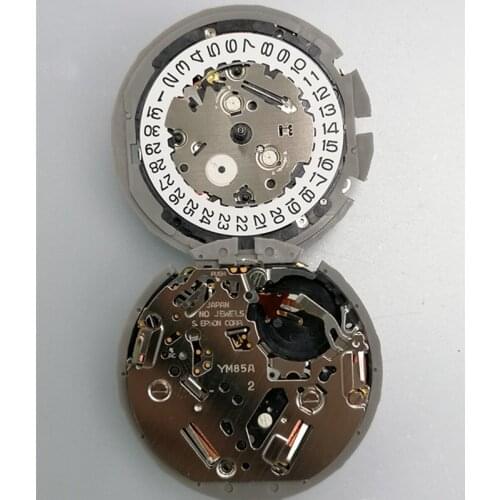 Watch movement accessories new original Japan YM85 movement six pin three word no battery