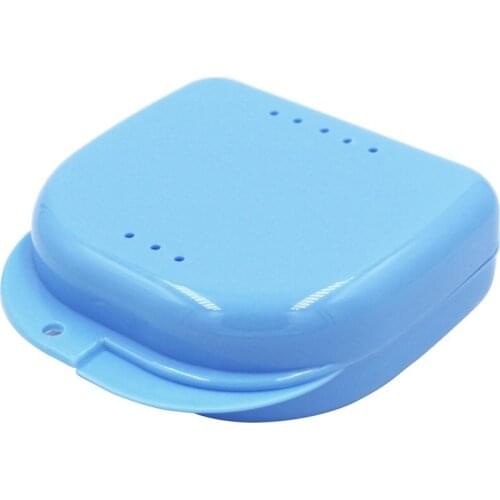 Retainer Case Retainer Case With Vent Holes Perfect Denture Case Mouth Guard Case Aligner Case Aligner Mouth Guard Case