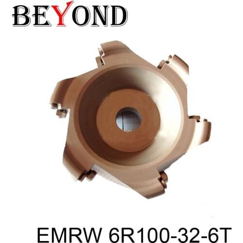 EMRW 6R100-32-6T,emrw Round Nose Surface Nc Cutter, Cnc Milling Cutter.face Cutter Head