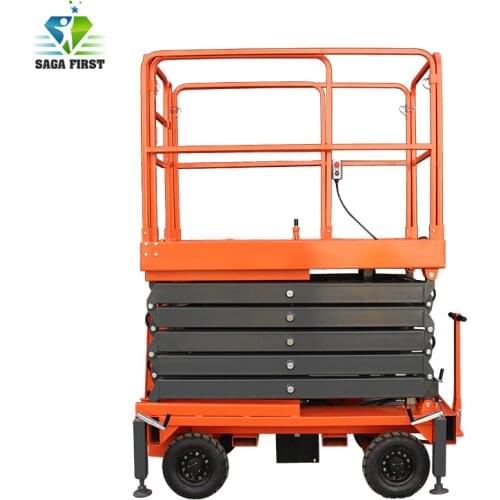 Hydraulic Lift Table Aerial Work Platform Full Electric Scissor Lift