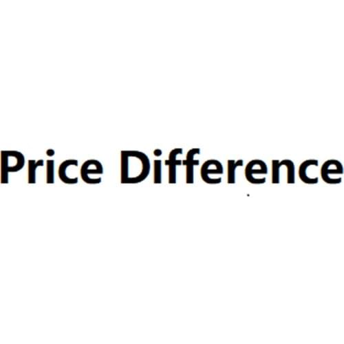 For the price difference