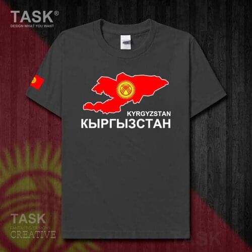 Kyrgyzstan Kyrgyz KG KGZ To Bishkek printing mens t shirt new Fashion top Short Sleeve sports clothes summer cotton t-shirt 50