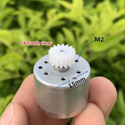 DC 3V-7.4V 4.2V 6V 310 Motor Micro 24mm Round Solar Motor Low Voltage 3000RPM-7500RPM Silent Motor Experimental Generator