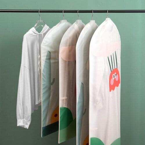 Fashion cartoons Anti Dust Cover Clothes printing Organizer Bags Waterproof bag for clothes Storage Container Clothing Covers